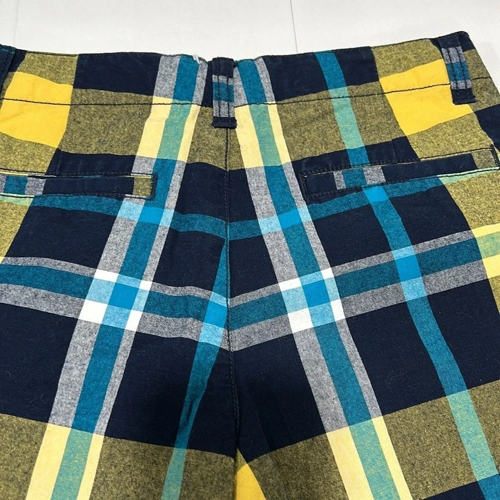 Gymboree blue shorts size 10 GUC adjustable waist prep fit